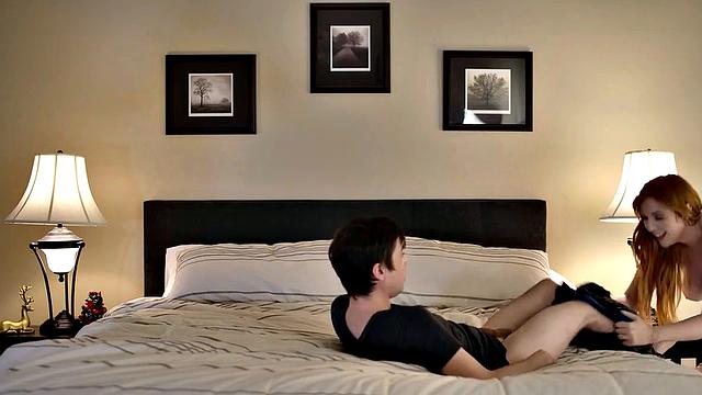 Blonde busty pornstar with huge boobs have sex with big dick