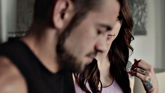 Transsexual drilled by nice dick in anal hole