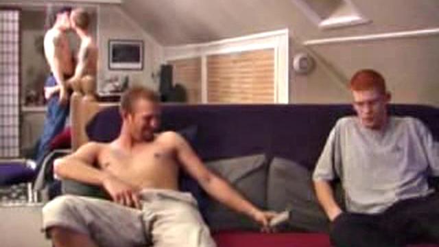 Four Boys Sex Orgy
