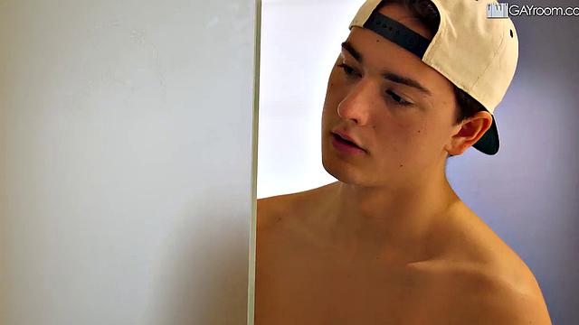Curious guy checks out his date's big dick and gets more than he asked for