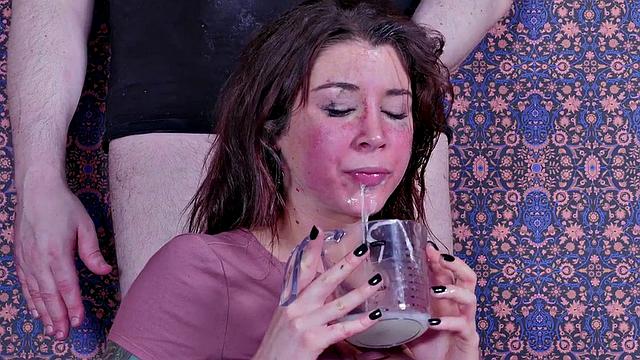 Apologetic BDSM sub fucked by master