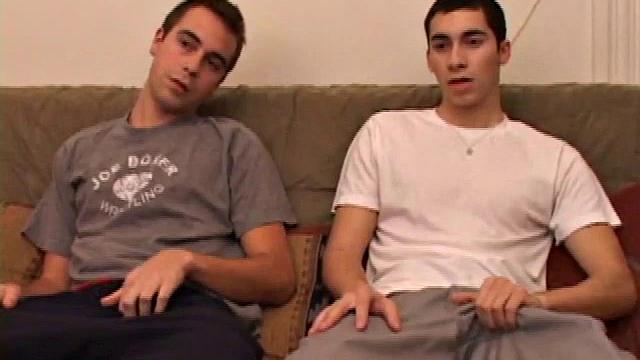 Vincenzo and Levi go down hard on cock and push each other to the edge