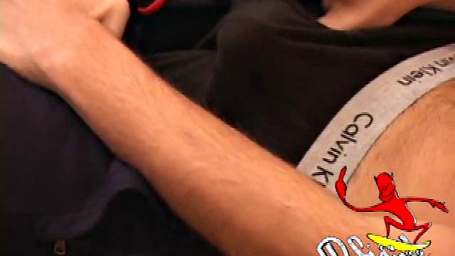 Vincenzo and Levi go down hard on cock and push each other to the edge