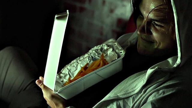 CUCK4K. Cuckold catches friend fucking his wife in their bedroom