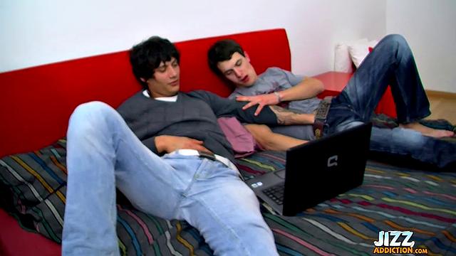 Euro Twink Fuck Sandwich - Clark Fox, Michael Sipos, and Mark Landry