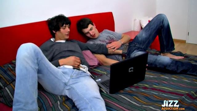 Euro Twink Fuck Sandwich - Clark Fox, Michael Sipos, and Mark Landry
