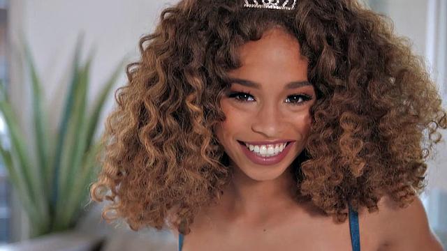 Sweet Ebony Princess Masturbates To Tease Your Cock