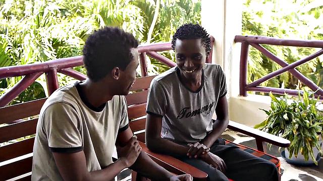 Newbie twink from Africa gets plowed in at home