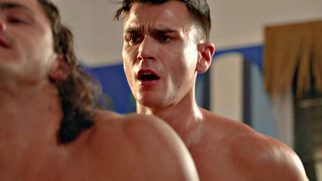 FalconStudios - Hot Summer Fuck With Jock Barebacking Long Haired Surfer