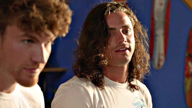 FalconStudios - Hot Summer Fuck With Jock Barebacking Long Haired Surfer