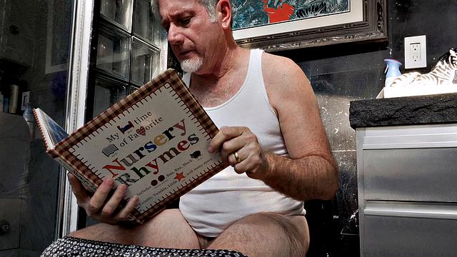 Stepgrandpa's Big Blue Balls