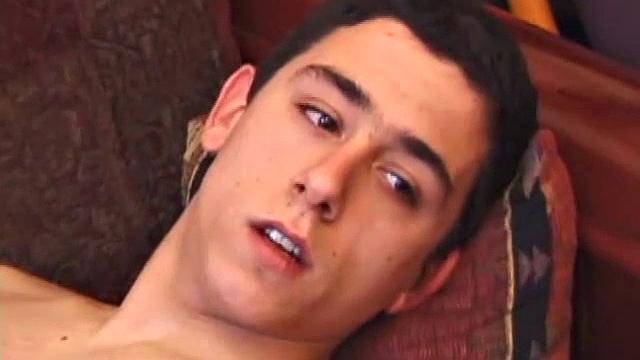 Luciano Gets Naked and Strokes