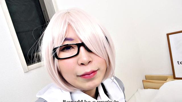 Kyoko Mikami with huge tits is back for more hot sexy fun in costume