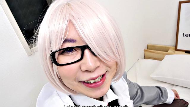 Kyoko Mikami with huge tits is back for more hot sexy fun in costume