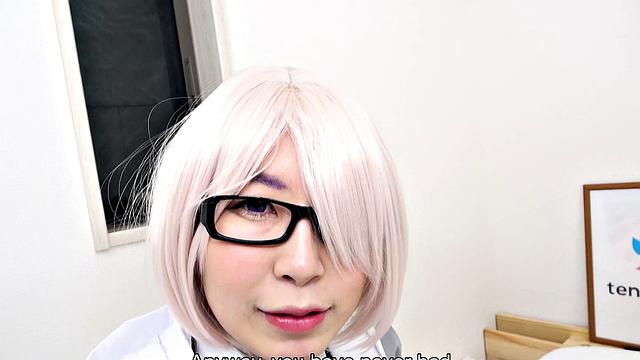 Kyoko Mikami with huge tits is back for more hot sexy fun in costume