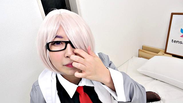 Kyoko Mikami with huge tits is back for more hot sexy fun in costume