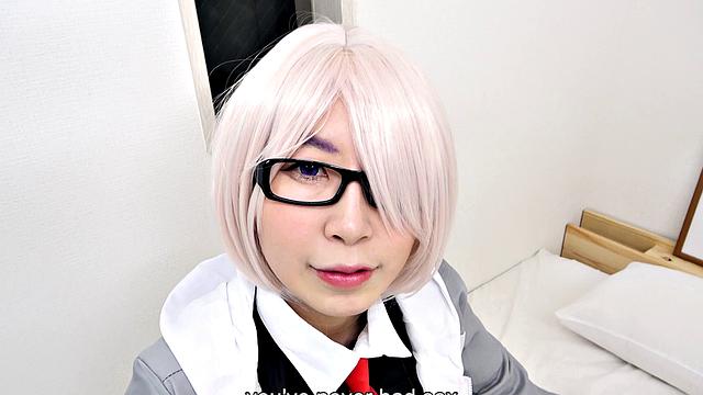 Kyoko Mikami with huge tits is back for more hot sexy fun in costume