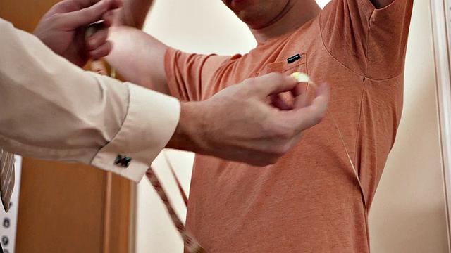 Petite twink analyzed on ultrasound at doctor infirmary