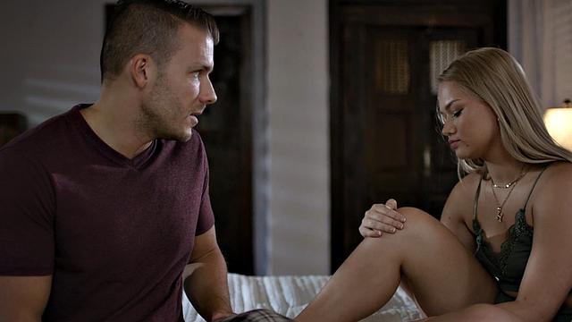 Busty stepsister banged by stepbro in affair