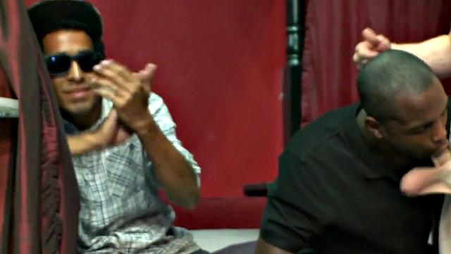 Jocks deepthroating stripper cock