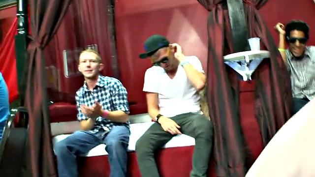 Jocks deepthroating stripper cock