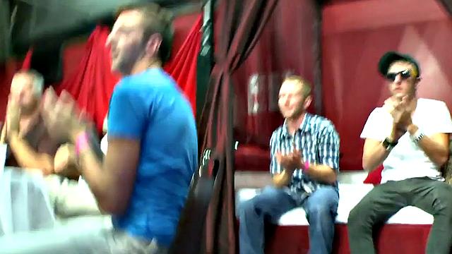 Jocks deepthroating stripper cock