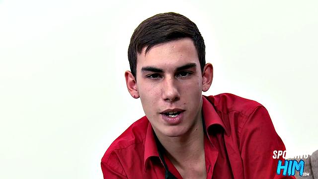 Amateur twunk drilled at casting