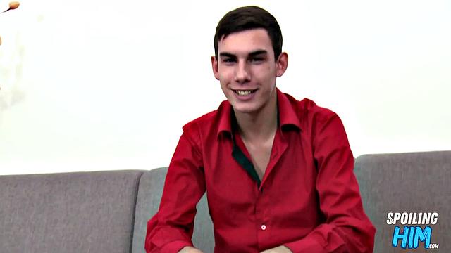 Amateur twunk drilled at casting