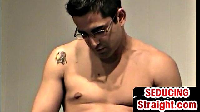 Real amateur man wanks cock in solo homemade action