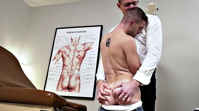 Petite twink by doctor during ultrasound