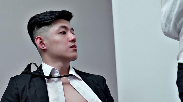 Dominant Boss Lady Takes Advantage Of Male Office Worker