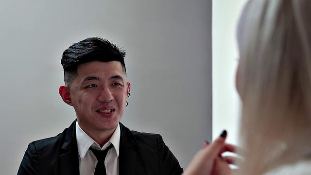 Dominant Boss Lady Takes Advantage Of Male Office Worker