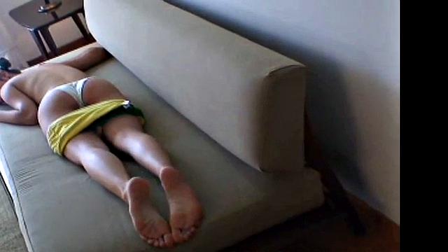 Little Liana Showing Petite Pussy and Tits