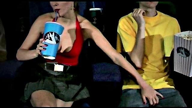 Cute and Sexy Adriana Faust Takes her Friend's Brother for One Sexy Ride