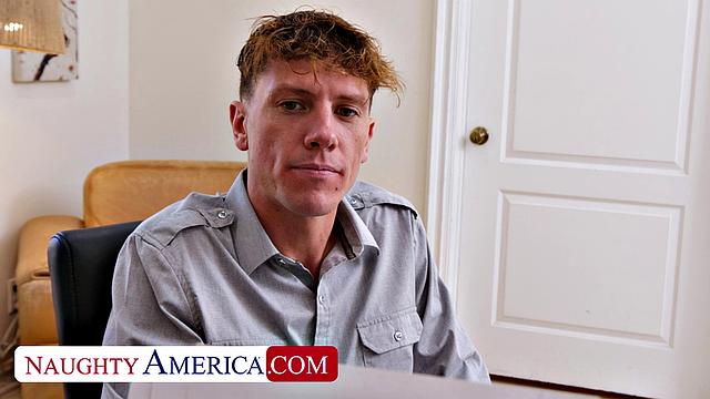 Busty Boss Skylar Interviews a New Hire with a Big Cock