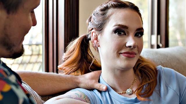 ADULT TIME - Redhead PAWG Siri Dahl Worshiped And Fucked With Vibrator By Robby Apples!