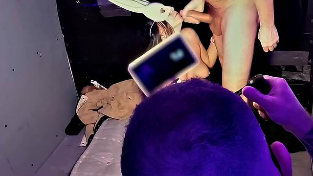 Picked up Easter bunny with mask fucked in van for cash