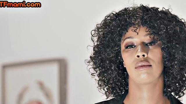 DTF Ebony stepmom fucked in taboo 3some by stepson