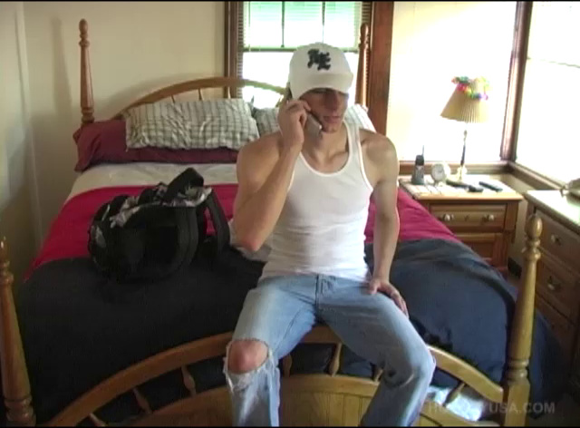 In this phone sex scene the talent is in the tongue as the sex depends entirely on how verbally sensual Bryan Summers and Korey Haze can get. Both boys are verbal, but Korey's deep voice and country boy accent really does a number on Bryan.