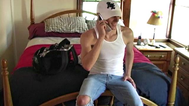 In this phone sex scene the talent is in the tongue as the sex depends entirely on how verbally sensual Bryan Summers and Korey Haze can get. Both boys are verbal, but Korey's deep voice and country boy accent really does a number on Bryan.