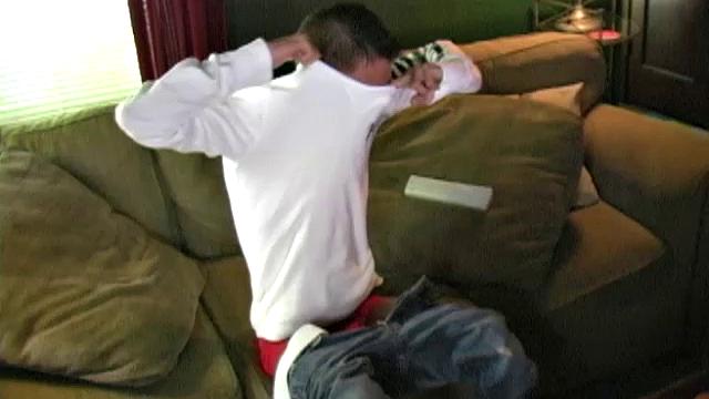 In this phone sex scene the talent is in the tongue as the sex depends entirely on how verbally sensual Bryan Summers and Korey Haze can get. Both boys are verbal, but Korey's deep voice and country boy accent really does a number on Bryan.