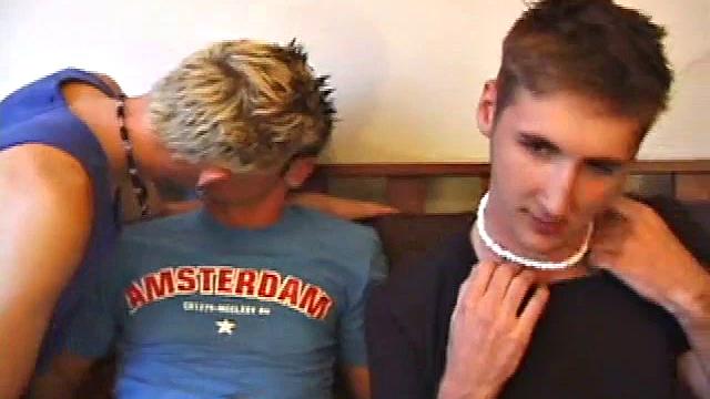 Devon and Michael invite Roar to join them for a hot group romp.