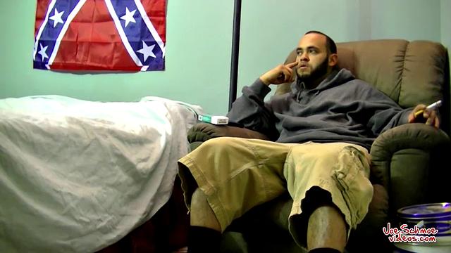 Badass Receives Blowjob on His Uncut Cock - Badass & Joe