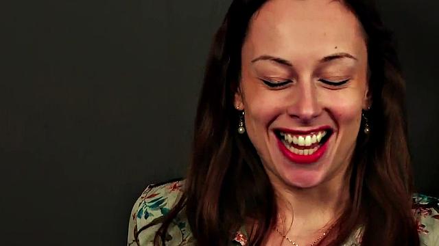 Real CFNM Europeans take turns giving brain