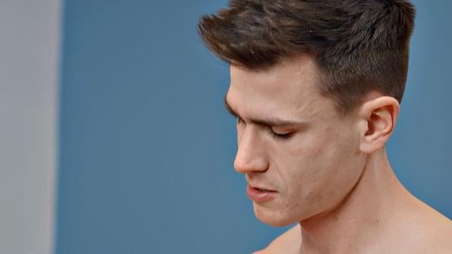 Hunky jock analfucked athletic lover