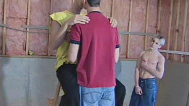 We join 19 year old Codi Sparkz and Gage Powers, just as they are getting tired of house work and decide to have sex. Tyler Hart watches, as he strokes his boner. Naked and ready for a little more action, Tyler joins the boys for a hot threesome.