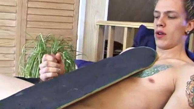 Skater Boy Shane Jerking
