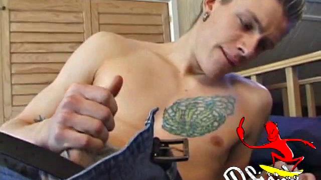 Skater Boy Shane Jerking