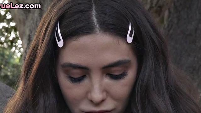 Hairy lez eats BFF lesbian pussy while fingering