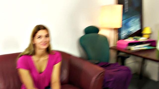 Klara Gets Her Tits Oiled And Then Fuck